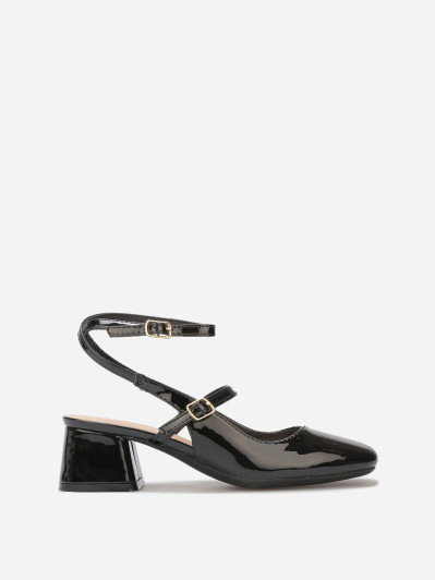 Escarpins slingback à multi-brides