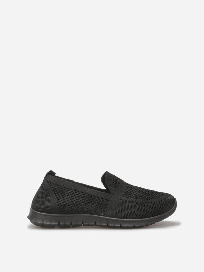 Slip-on en maille texturée