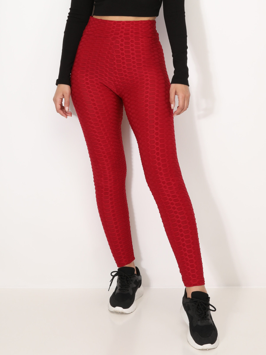 Legging texturé effet push-up Legging texturé effet push-up
