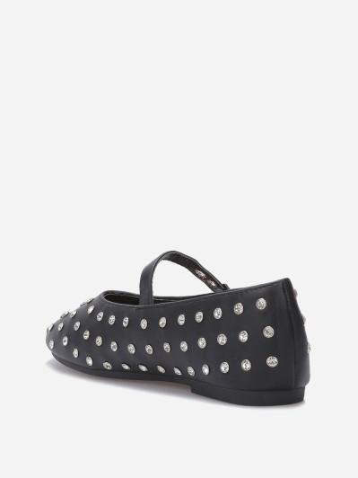 Ballerines en simili à strass