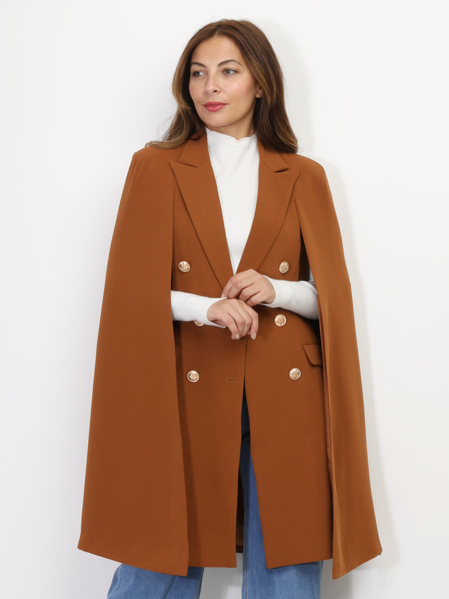 Capella Manteau Cape Court Beige