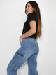 Jeans large style cargo image number 3