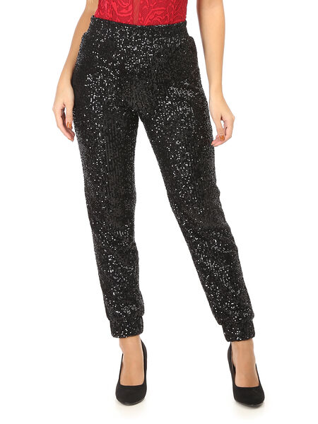 Pantaloni in paillettes image number 0
