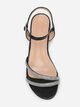 Grandi flange di strass flange sandali image number 3