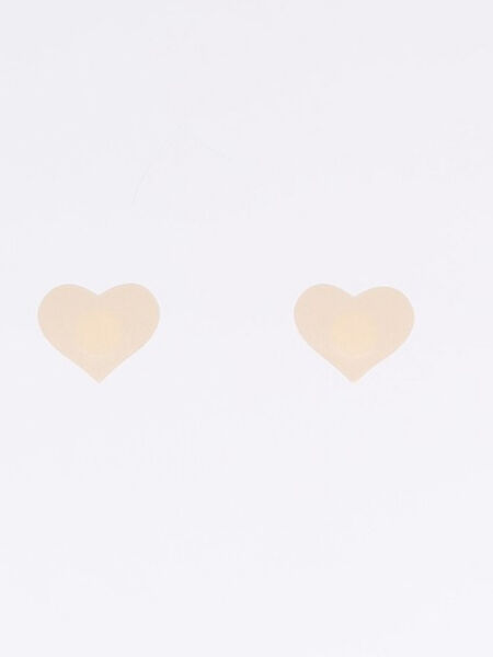 Lote de 5 pares de cubrepezones corazon image number 0