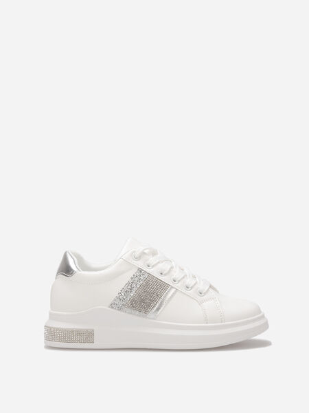 Sneakers con strass image number 0