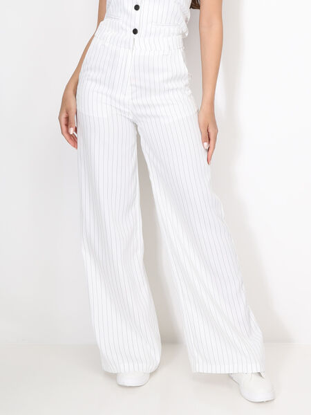 Fine stripes suit trousers image number 0