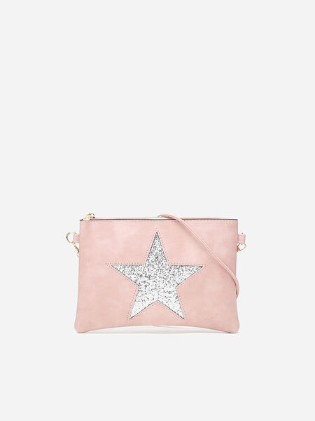 Tasche aus Kunstleder mit Stern