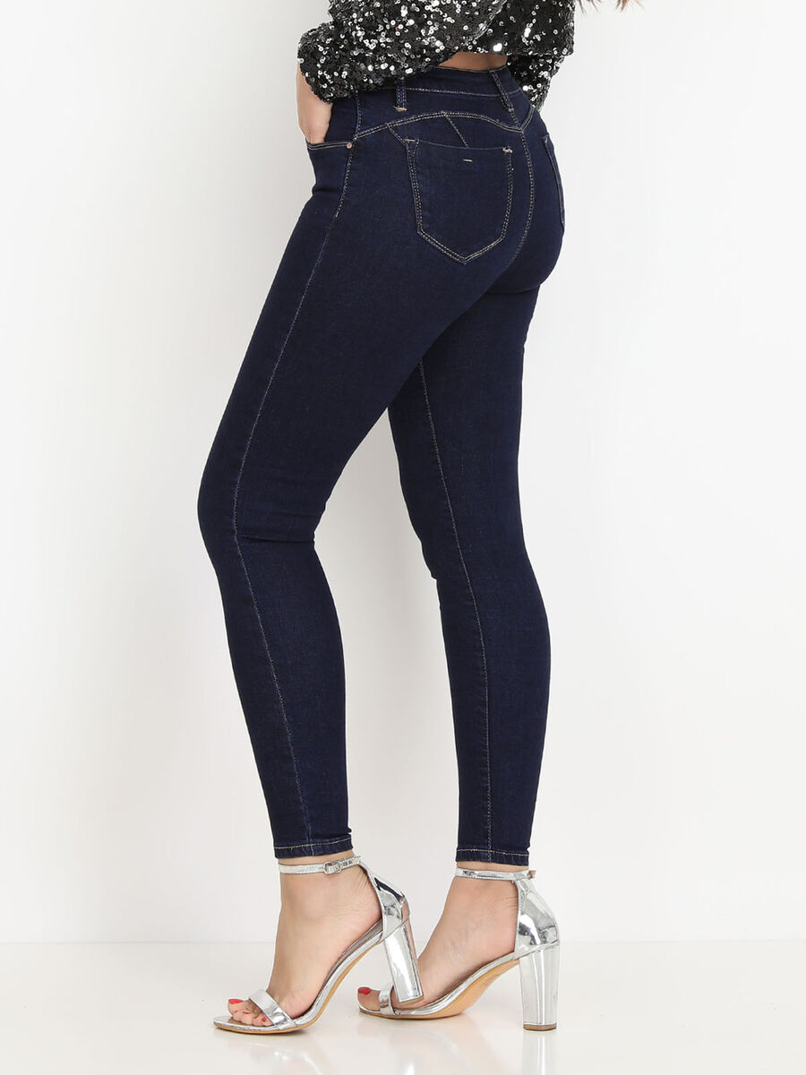 Jeans taille basse slim et push-up image number null