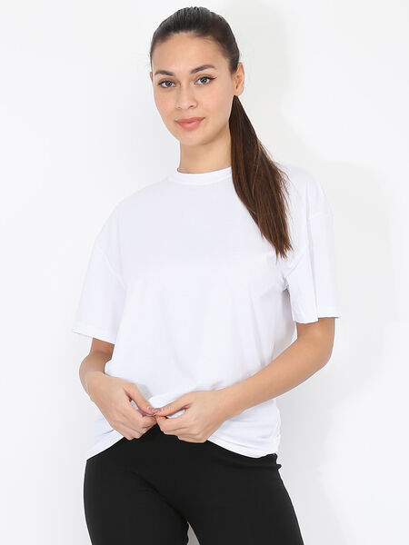 T-shirt casual de algodón