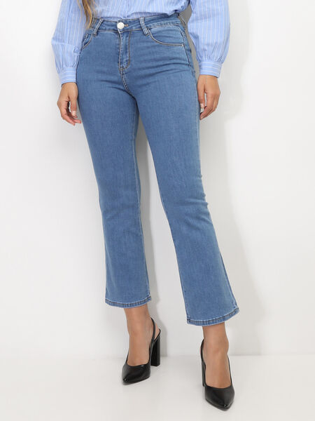 Jeans cropped svasati image number 0