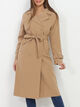 Trench mi-long avec ceinture image number null