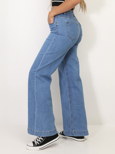 Jeans wide leg basique