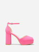 Pompe "Peep toes" con plateau image number 0